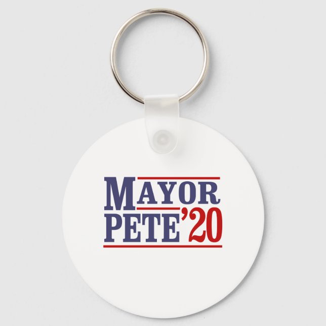 MAYOR PETE '20 SCHLÜSSELANHÄNGER (Vorderseite)