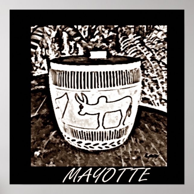 MAYOTTE ART POSTER (Vorne)