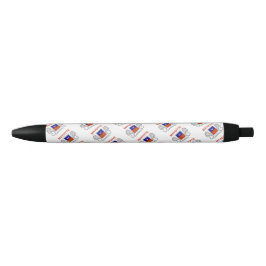 Mayotte Flag Ballpoint Pen Kugelschreiber