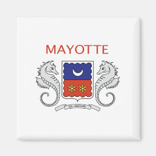Mayotte Flag Magnet