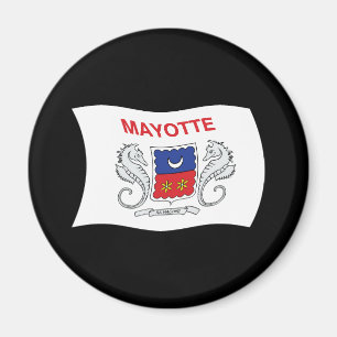 Mayotte Flag Magnet