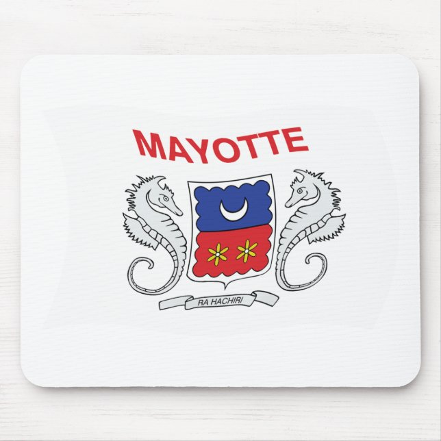 Mayotte Flag Mousepad (Vorne)