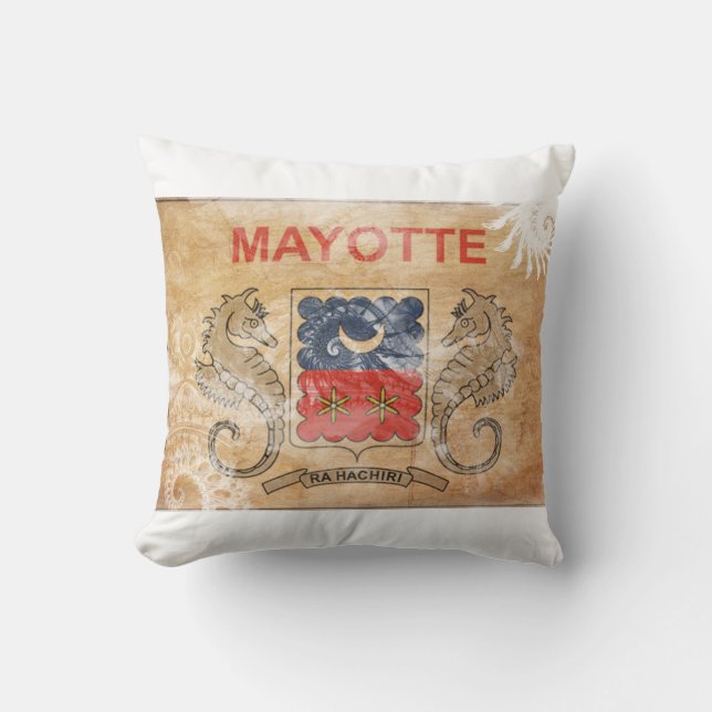 Mayotte-Flagge Kissen (Vorderseite)