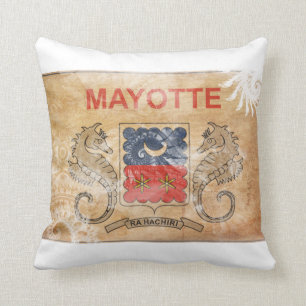 Mayotte-Flagge Kissen