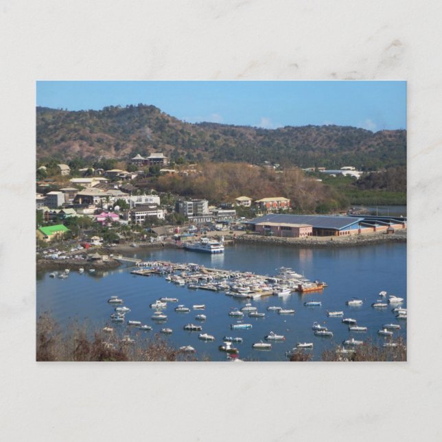 Mayotte - Grande Terre - Mamoudzou Postkarte (Vorderseite)