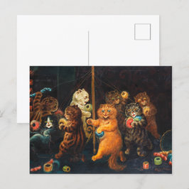 Maypole | Louis Wain | Postkarte