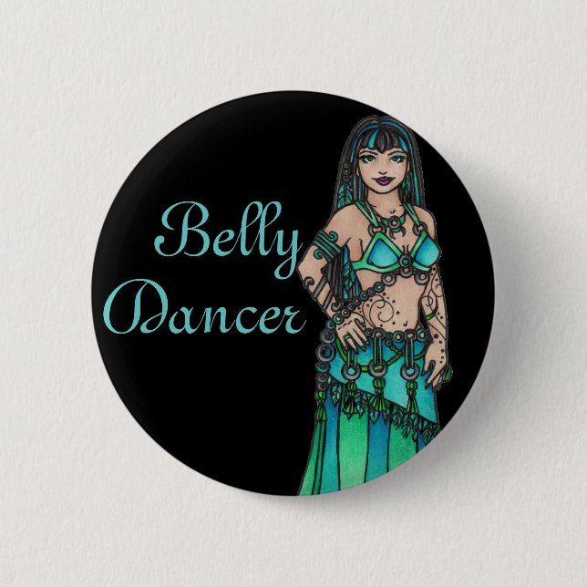 Maysun Belly Dancer Button (Vorderseite)