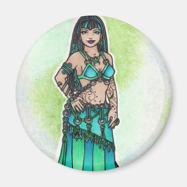 Maysun Belly Dancer Magnet (Vorne)