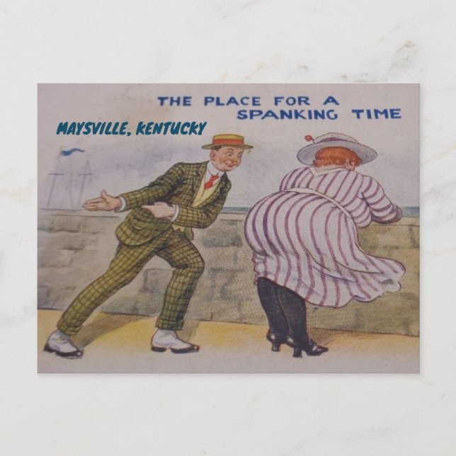 MAYSVILLE, KENTUCKY VINTAG FUNNY POSTCARDS POSTKARTE (Vorderseite)