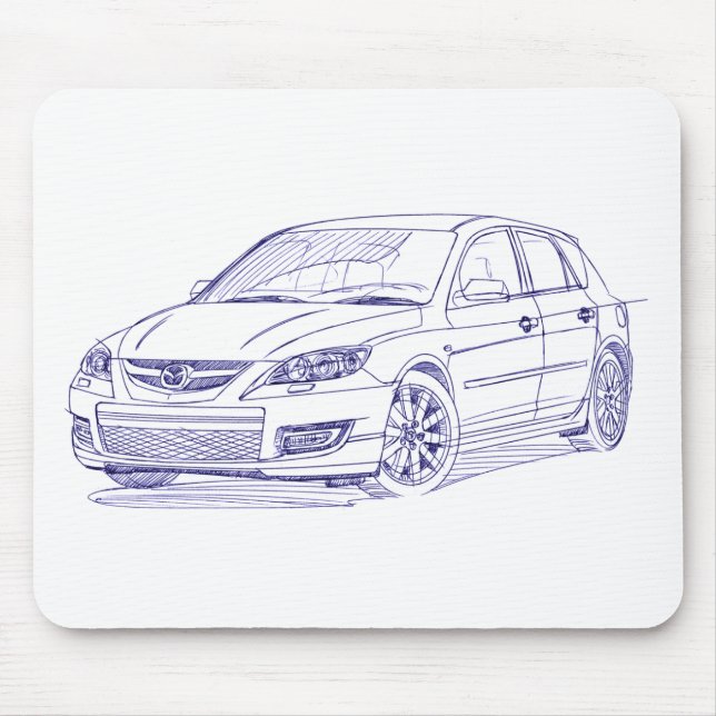 Maz 3 2009 mousepad (Vorne)