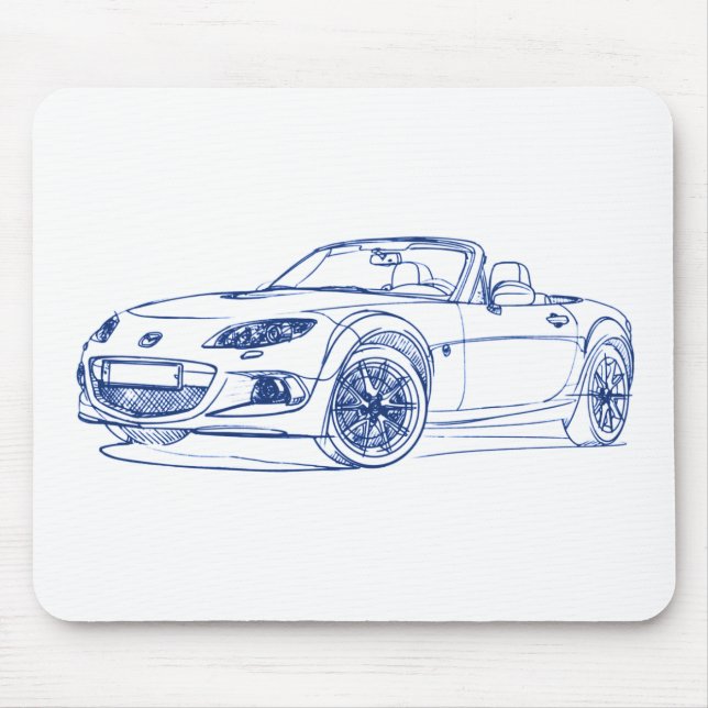 Maz Miata MX5 2013 Mousepad (Vorne)