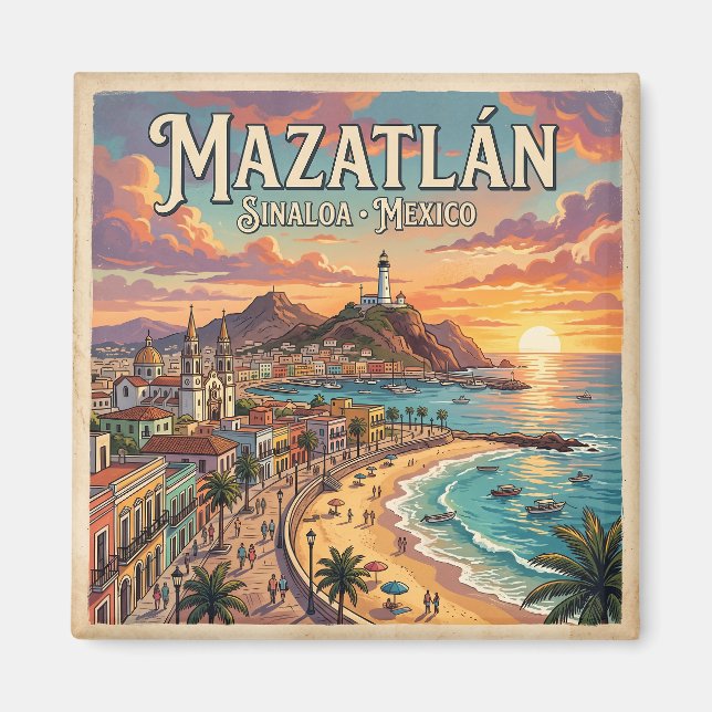 Mazatlán Mexiko Magnet (Vorne)