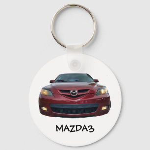 Mazda3 Button Schlüsselanhänger Mazda 3 nur Vord