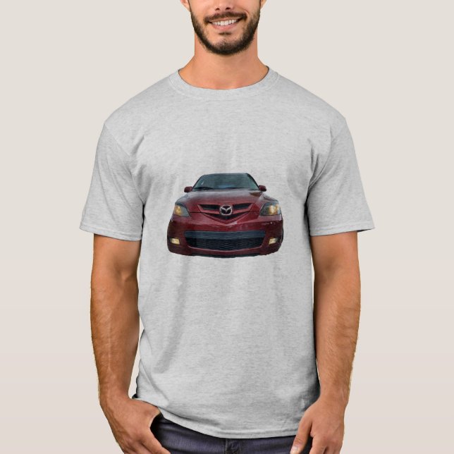 Mazda3 t Shirt Mazda Shirt nur schöne Mazda 3 (Vorderseite)