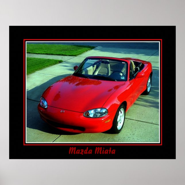 Mazda Miata POSTER (Vorne)