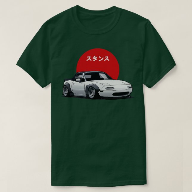 Mazda Miata Sutansu Stance T-Shirt (Design vorne)