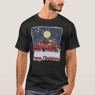 Mazda MX5 Christmas - CarCorner T-shirt classique