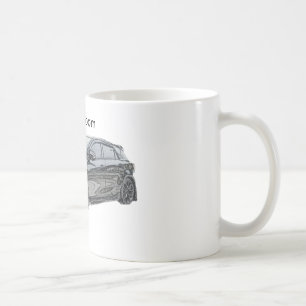 mazdaspeed3 Turbo schnelles Auto Mazda Kaffeetasse