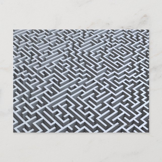 Maze 2 postkarte (Vorderseite)