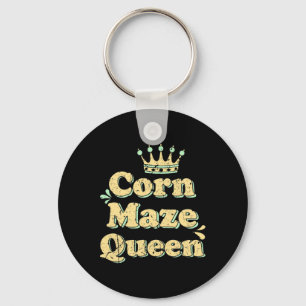 Maze Maze Queen Herbst Halloween Oktober Acti Schlüsselanhänger