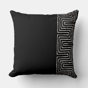 Maze Mudcloth Throw Kissen