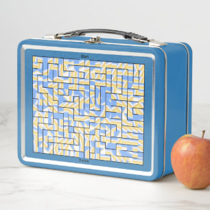 Maze Puzzles Metall Brotdose