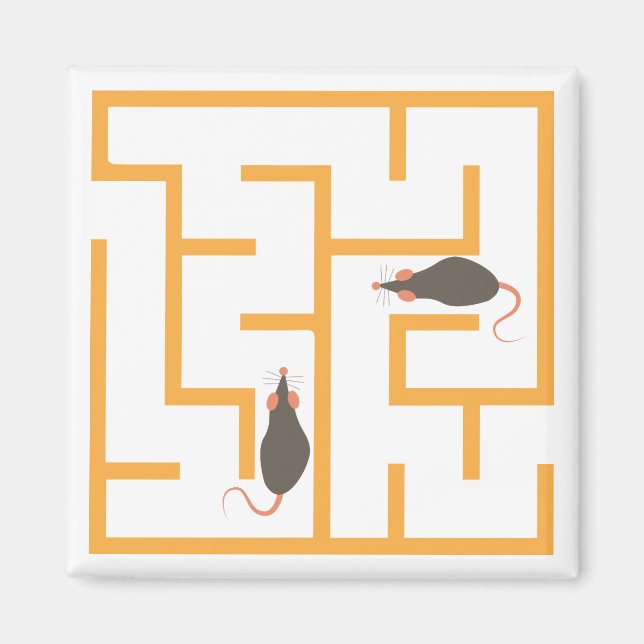 Maze Rats Magnet (Vorne)