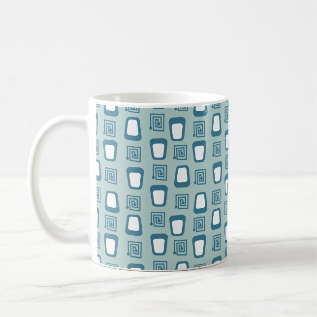 Maze und Trapezoide Kaffeetasse (Links)
