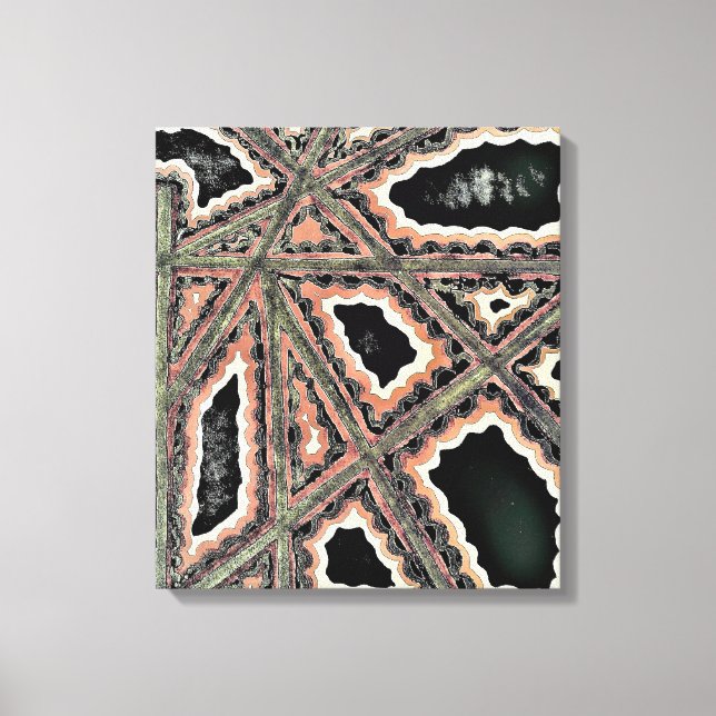 MAZE Wrapped Canvas Print Leinwanddruck (Vorderseite)