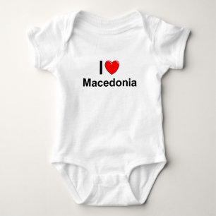 Mazedonien Baby Strampler