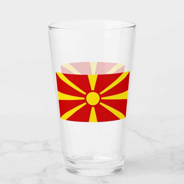 Mazedonien Glas (Vorderseite)