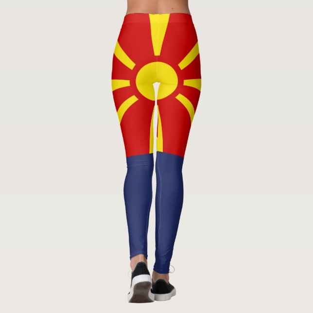 Mazedonien Leggings (Rückseite)