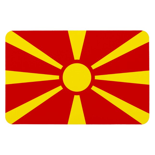 Mazedonien Magnet (Horizontal)