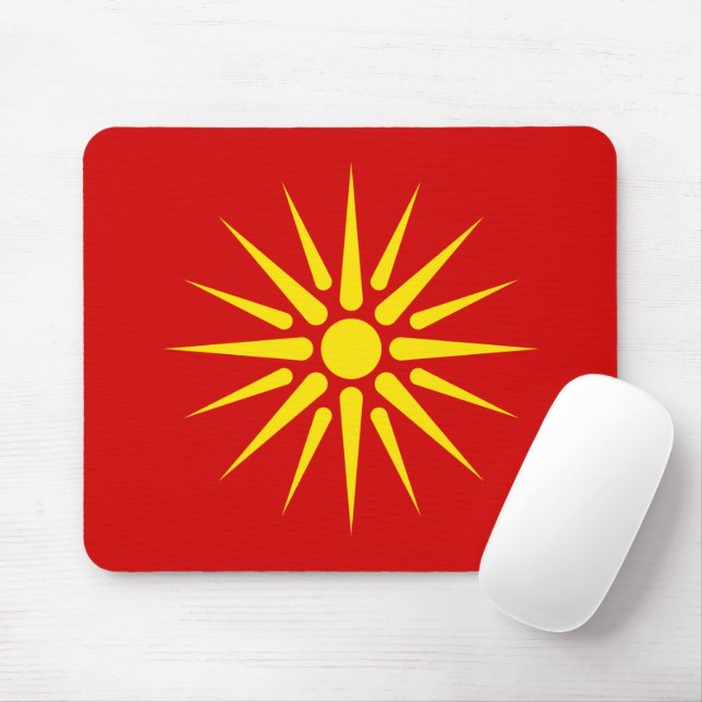 Mazedonien Mousepad (Mit Mouse)