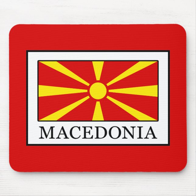 Mazedonien Mousepad (Vorne)