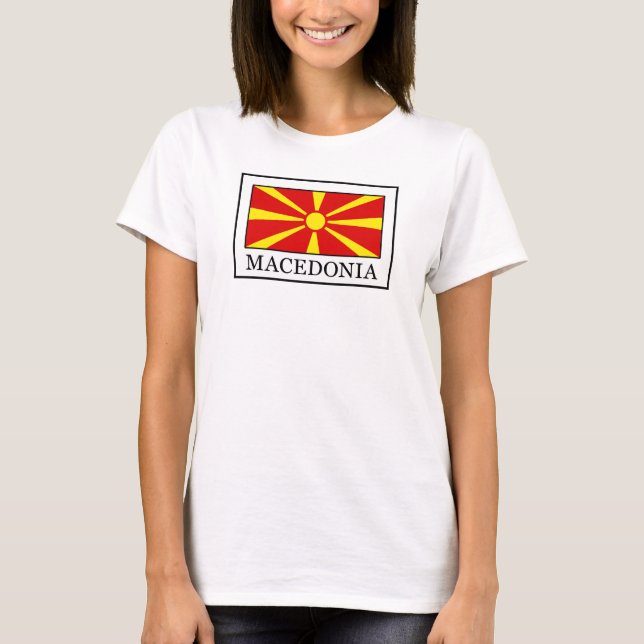 Mazedonien T-Shirt (Vorderseite)