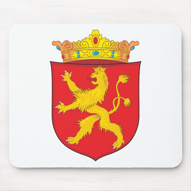 Mazedonien-Wappen (1635) Mousepad (Vorne)
