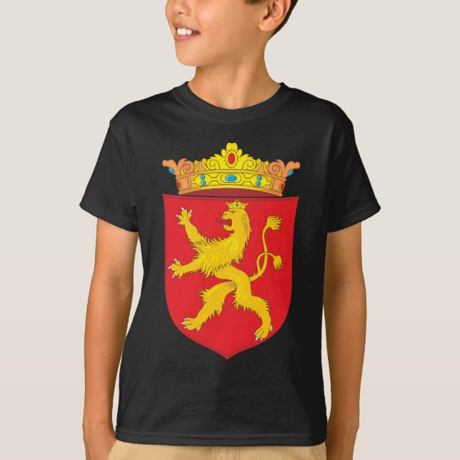 Mazedonien-Wappen (1635) T-Shirt (Vorderseite)