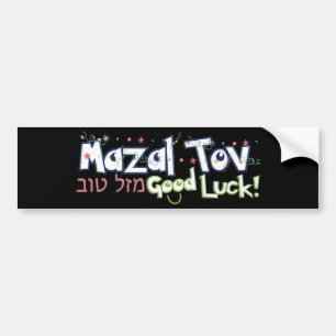 Mazel Tov Autoaufkleber