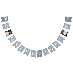Mazel Tov Bar Mitzvah Celebration Wimpelkette