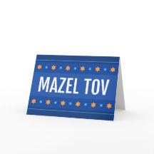 Mazel tov, herzlichen Glückwunsch zu Ihrer Bar mit