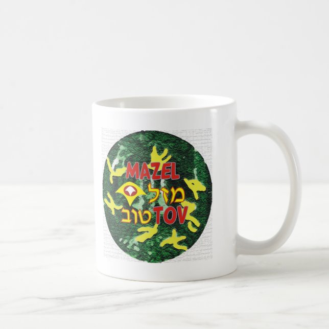 Mazel Tov Kaffeetasse (Rechts)