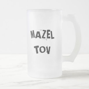 Mazel Tov mattierte Tasse