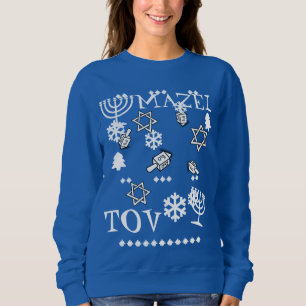Mazel Tov Ugly Haunakka Sweater, Women's Sweatshirt