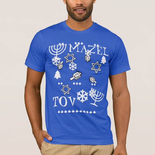 Mazel Tov Ugly Haunakka T - Shirt (Vorderseite)