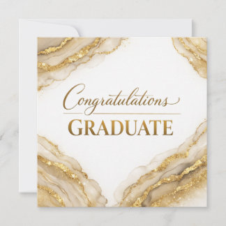 Mazel Tov zur bestandenen Prüfung | Gold Achat