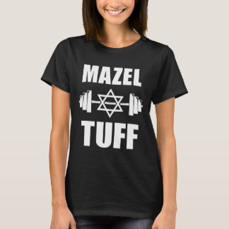 Mazel Tuff Funny Jewish Workout T-Shirt