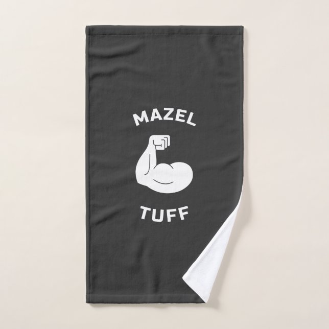 Mazel Tuff Strong Juif chemise d'entraînement sans (Serviette à main)