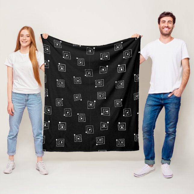 Mazes Fleecedecke (Beispiel)