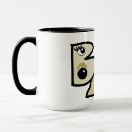 Mazipoodles Bah Humbug Pastel Olive Tasse